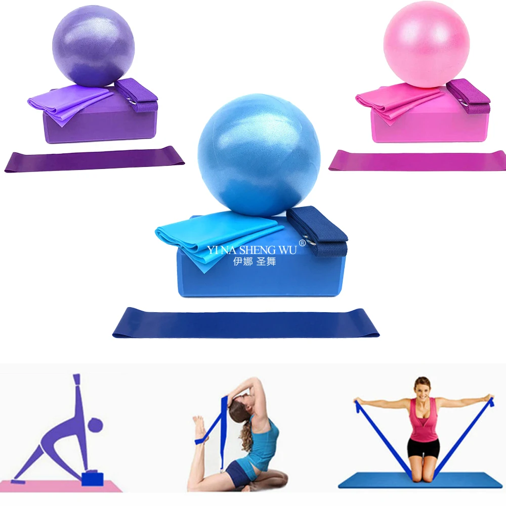 Pilates Yoga Block - Yoga Başlangıç Kiti 5 adet Set