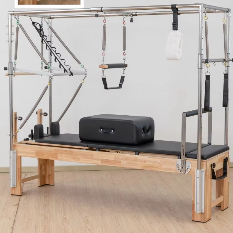 Pilates Yoga Combined - Yoga fitness ekipmanları akçaağaç kombinasyonlu Cadillac