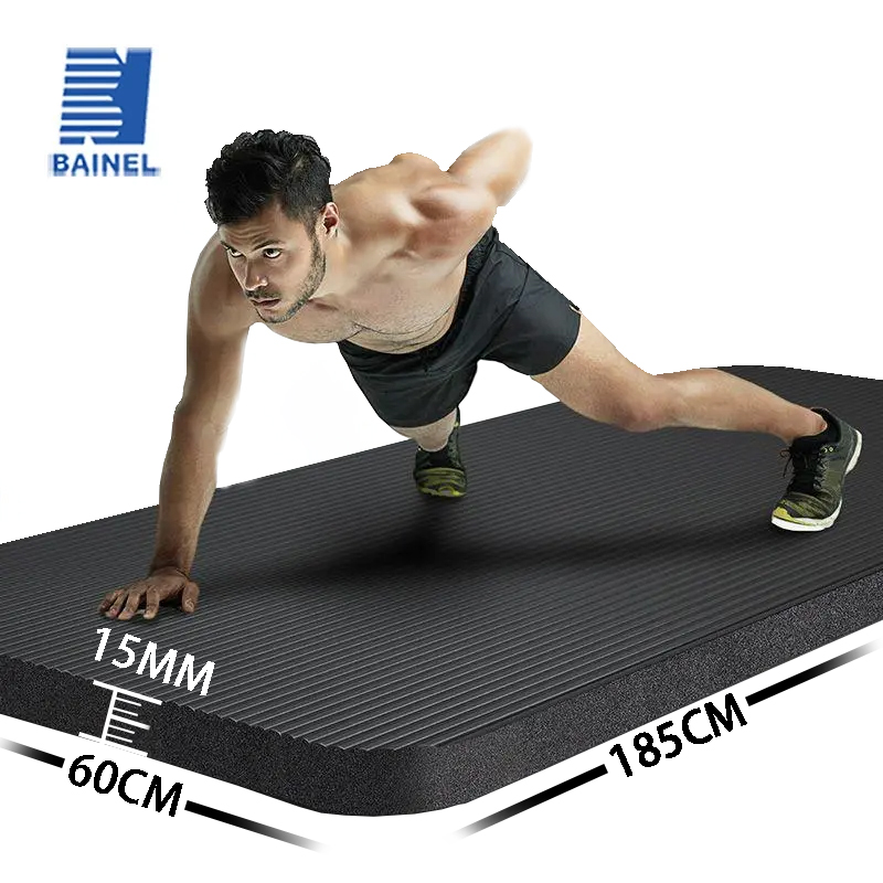 Pilates Yoga Matte - Kaymaz ekstra kalın 15mm Yoga Mat