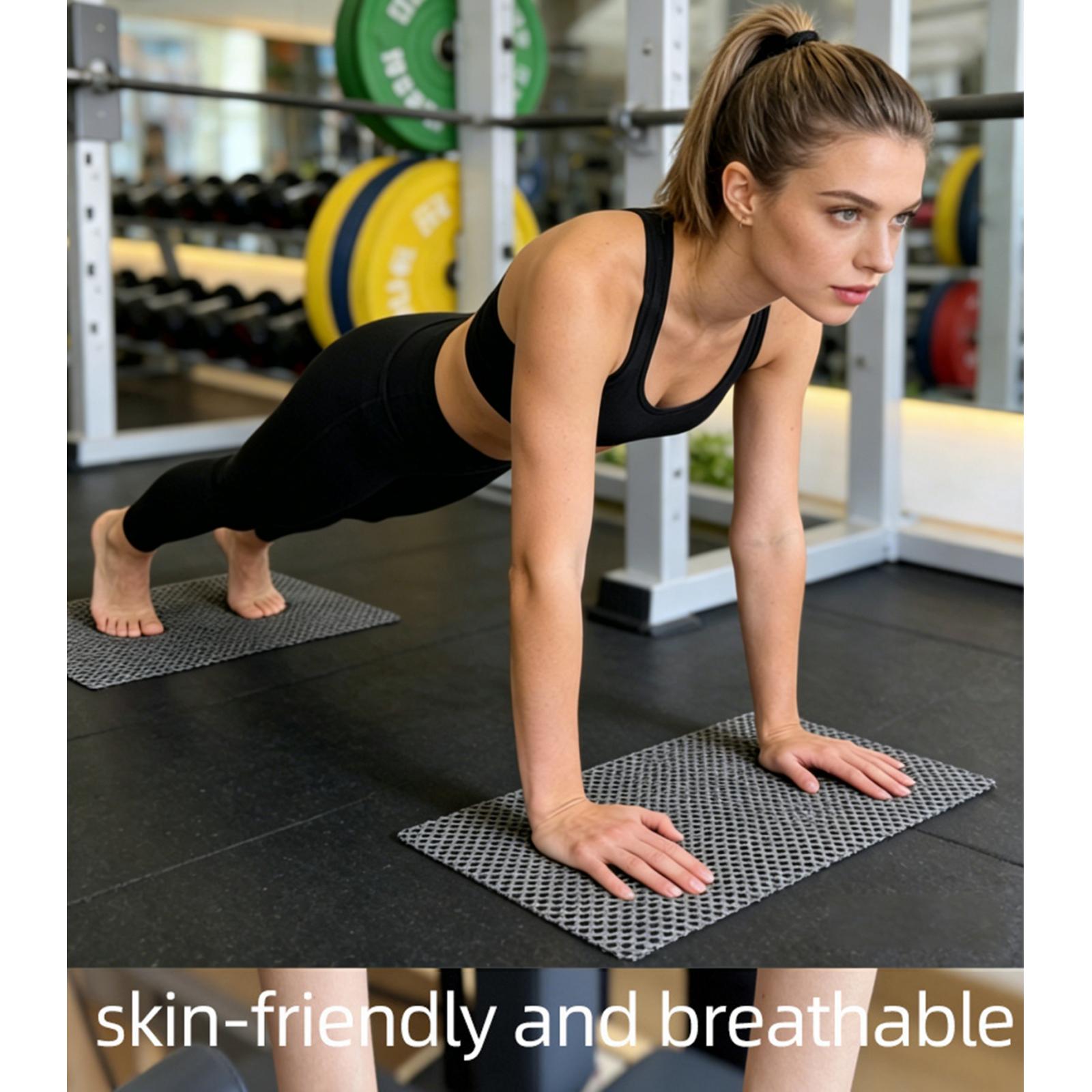 Mat Pilates Yoga - 2 adet/takım Pilates kaymaz Mat istikrarlı