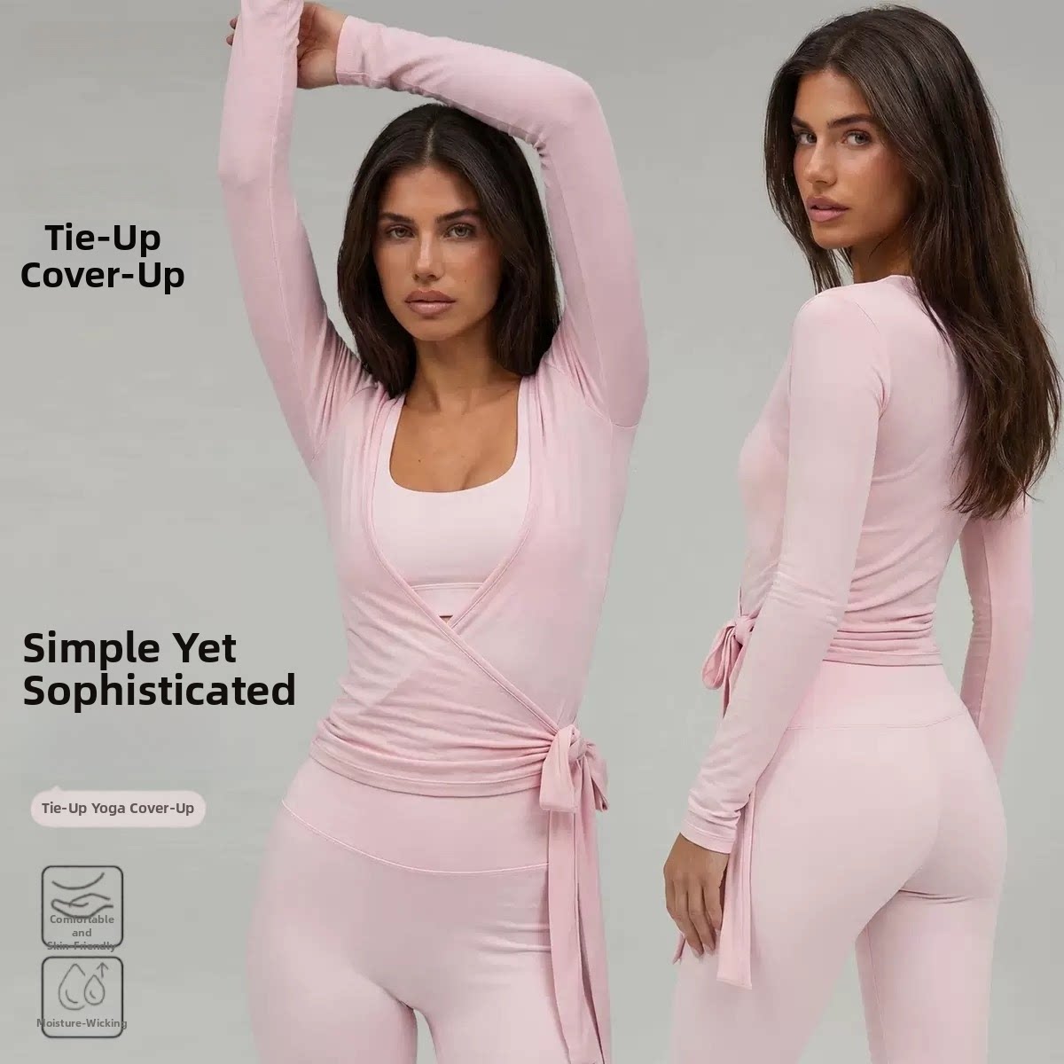 Kadınlar İçin Çapraz Bağcıklı  - Pilates Yoga Wrap Top incelemesi ve fiyatı