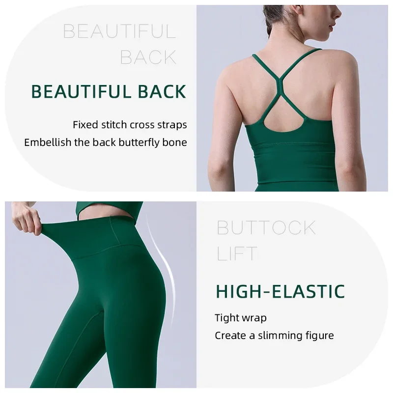 2 parça Yoga kıyafetleri kadın - Pilates Yoga Legging incelemesi ve fiyatı