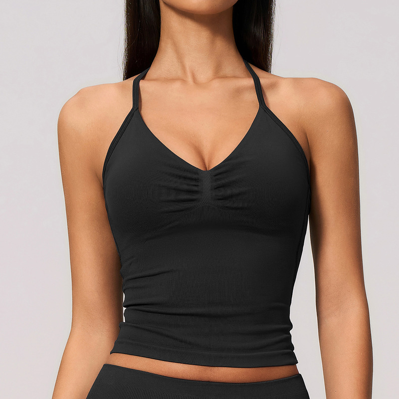 Dikişsiz Yoga Tank Top Halter  - Pilates V Yoga incelemesi ve fiyatı