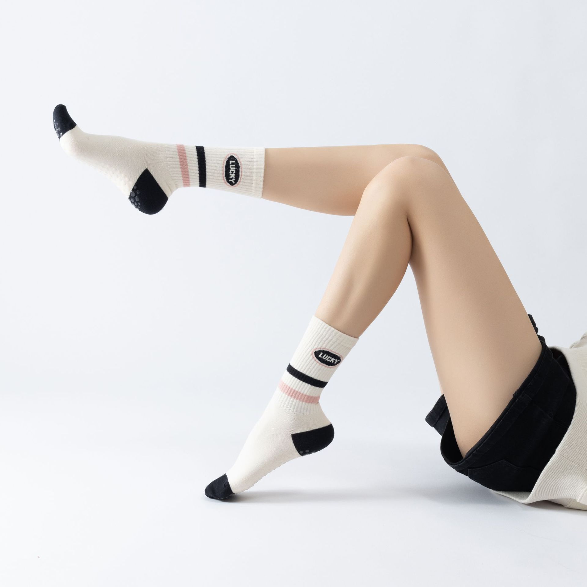 Çizgili Yoga Aerobik Çorapları - Pilates Yoga Zumba incelemesi ve fiyatı