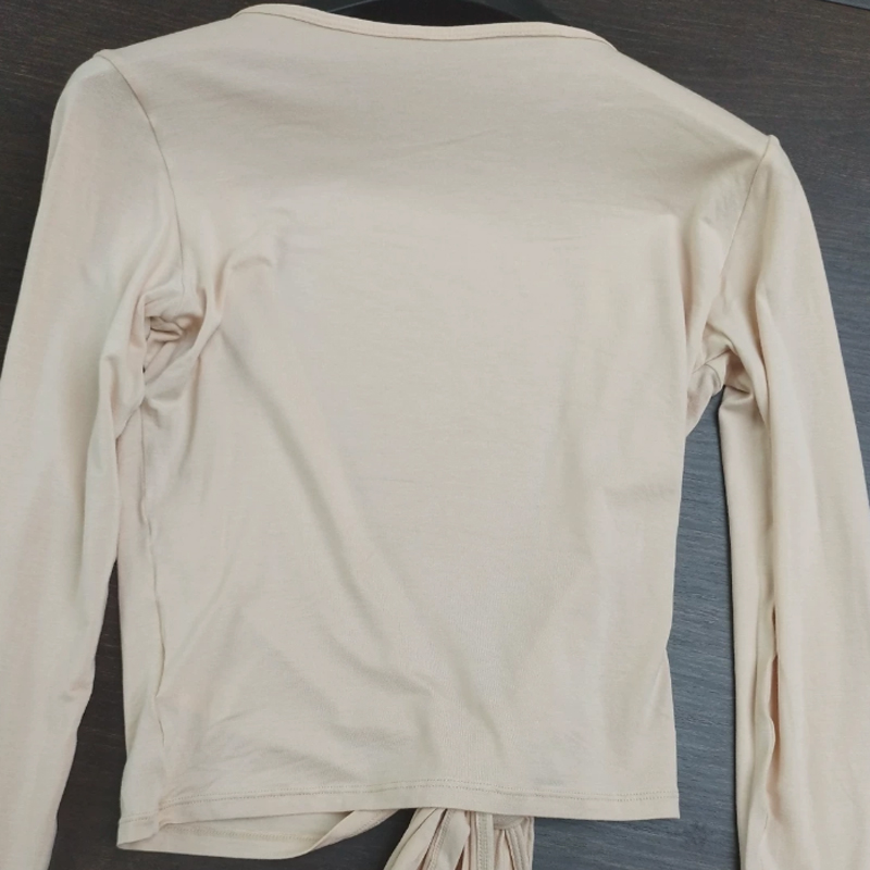 Kadınlar için Seksi Sarımlı Cr - Pilates Yoga Wrap Top incelemesi ve fiyatı