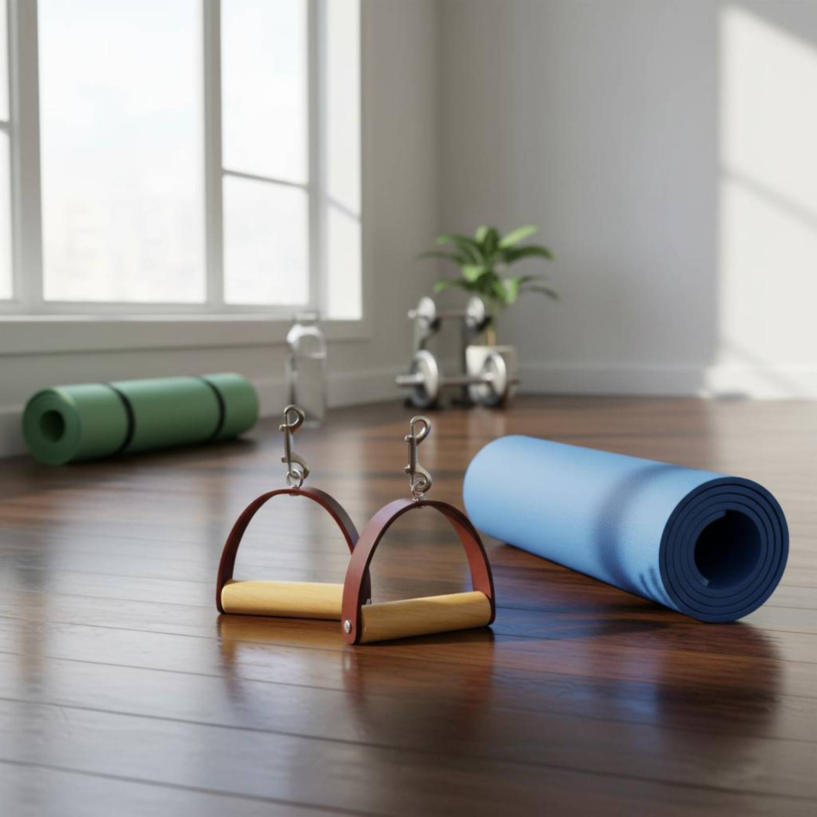 2 Parça/Set Pilates Deri Tutac - Pilates & Yoga Reversible Mockneck Sweatshirt incelemesi ve fiyatı