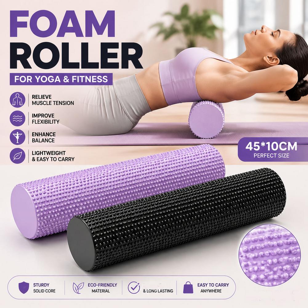 Yoga Köpük Rulo EVA Yüksek Yoğ - Pilates Yoga Roller incelemesi ve fiyatı