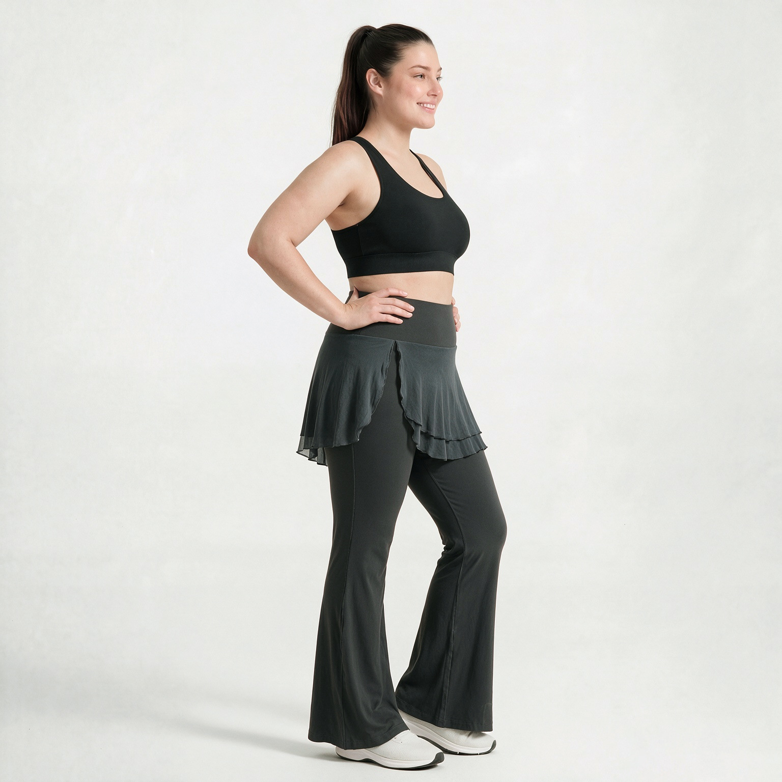 Büyük Beden Yumuşak Hareketli  - Pilates Yoga Legging incelemesi ve fiyatı